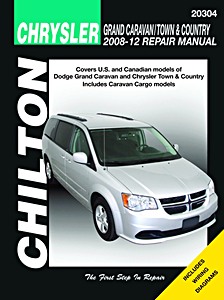 Boek: Chrysler / Dodge Grand Caravan, Town & Country (2008-2012) (USA) - Chilton Repair Manual