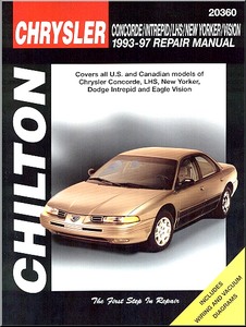 Livre: Chrysler Concorde, LHS, New Yorker / Dodge Intrepid / Eagle Vision (1993-1997) - Chilton Repair Manual
