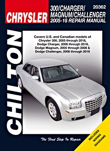 Książka: Chrysler 300 / Dodge Charger, Challenger, Magnum (2005-2018) - Chilton Repair Manual