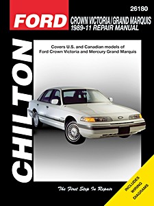 Boek: Ford Crown Victoria / Mercury Grand Marquis (1989-2011) - Chilton Repair Manual