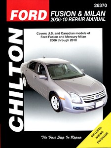 Livre: Ford Fusion / Mercury Milan (2006-2010) (USA) - Chilton Repair Manual