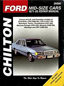 Book: Ford / Mercury Mid-size Cars (1974-1985) - Chilton Repair Manual