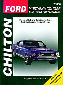Boek: Ford Mustang / Mercury Cougar (1964-1973) - Chilton Repair Manual
