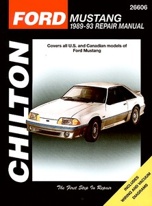Book: Ford Mustang (1989-1993) - Chilton Repair Manual