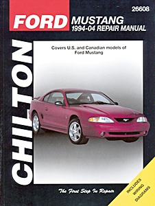 Livre: Ford Mustang (1994-2004) - Chilton Repair Manual
