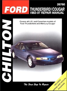 Livre: Ford Thunderbird / Mercury Cougar (1983-1997) - Chilton Repair Manual