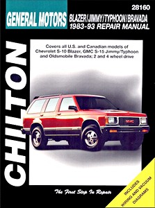 Książka: [C] GM Blazer/Jimmy/Typhoon/Bravada (83-93)