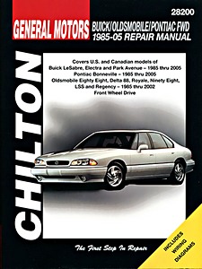 Livre: Buick / Oldsmobile / Pontiac FWD - H Body (1985-2005) - Chilton Repair Manual