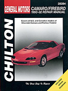 Livre: Chevrolet Camaro / Pontiac Firebird - All models - V6 and V8 engines (1993-2002) - Chilton Repair Manual