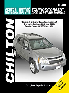 Książka: Chevrolet Equinox (2005-2017) / GMC Terrain (2010-2017) / Pontiac Torrent (2006-2009) - Chilton Repair Manual