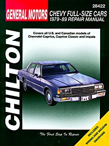 Livre: [C] Chevrolet Full-size Cars (1979-1989)