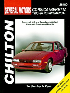 Livre: Chevrolet Corsica, Beretta - All models (1988-1996) - Chilton Repair Manual