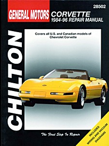 Book: Chevrolet Corvette - All models (1984-1996) - Chilton Repair Manual