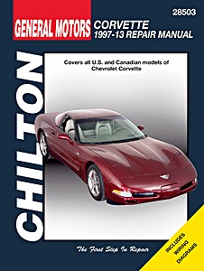 Book: Chevrolet Corvette - All models (1997-2013) - Chilton Repair Manual