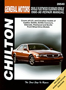 Buch: Cadillac DeVille, Fleetwood, Eldorado, Seville, Sixty Special, SLS & STS FWD (1990-1998) - Chilton Repair Manual
