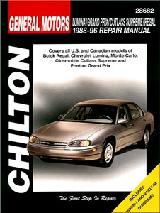Book: Buick Regal / Chevrolet Lumina / Oldsmobile Cutlass Supreme / Pontiac Grand Prix (1988-1996) - Chilton Repair Manual