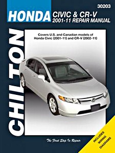 Book: Honda Civic & CR-V (2001-2011) (USA) - Chilton Repair Manual