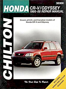 Book: Honda CR-V (1997-2000), Odyssey (1995-2000). - Chilton Repair Manual