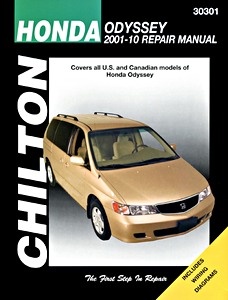 Book: Honda Odyssey (2001-2010) - Chilton Repair Manual
