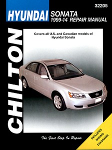 Book: Hyundai Sonata (1999-2014) (USA) - Chilton Repair Manual
