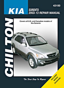 Boek: Kia Sorento (2003-2013) (USA) - Chilton Repair Manual