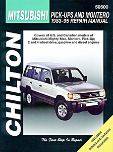Buch: Mitsubishi Pick-Ups and Montero (1983-1995) - Chilton Repair Manual