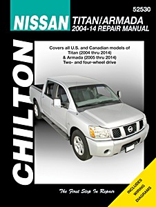 Livre : Nissan Titan (2004-2014) & Armada (2005-2014) (USA) - Chilton Repair Manual