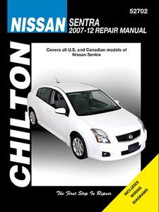 Boek: Nissan Sentra (2007-2012) (USA) - Chilton Repair Manual