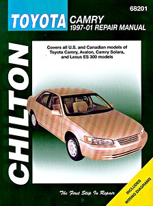 Książka: Toyota Camry, Avalon, Camry Solara / Lexus ES 300 (1997-2001) (USA) - Chilton Repair Manual