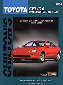 Boek: Toyota Celica (1994-1998) - Chilton Repair Manual