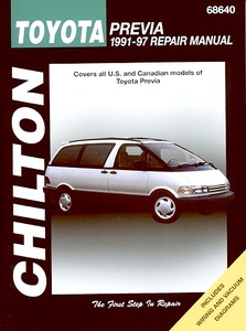 Livre: Toyota Previa (1991-1997) (USA) - Chilton Repair Manual