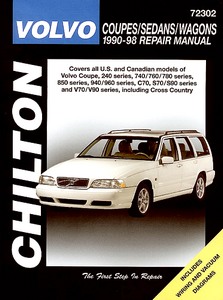 Book: Volvo Coupes, Sedans, Wagons (1990-1998) (USA) - Chilton Repair Manual