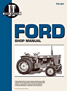 Livre : Fordson Dexta, Super Dexta, Major, Power Major, Super Major / Ford 6000 - 1000, 1600 - 8000, 8600, 8700, 9000, 9600, 9700 - TW-10, TW-20, TW-30 - Tractor Shop Manual