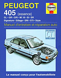 Boek: Peugeot 405 - essence (1987-1996) - Manuel d'entretien et réparation Haynes