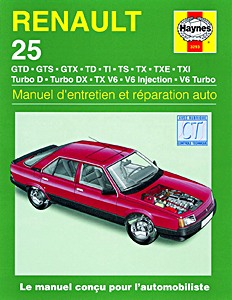 Boek: Renault 25 - essence et Diesel (1984-1994) - Manuel d'entretien et réparation Haynes