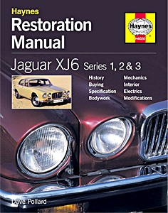 Book: Jaguar XJ6 Series 1, 2 & 3 Rest Man