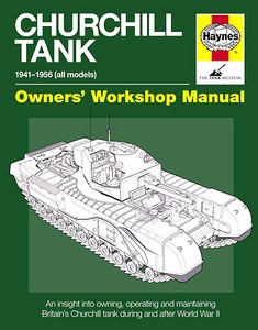Boek: Churchill Tank Manual - all models (1941-1956)