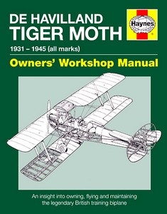 Boek: De Havilland Tiger Moth Manual (1931-1945)