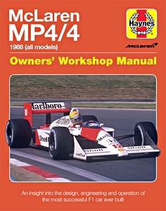 Boek: McLaren MP4/4 Manual (1988) - An insight into the design, engineering and operation 