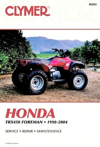 Boek: Honda TRX 450 Foreman (1998-2004) - Clymer ATV Service and Repair Manual