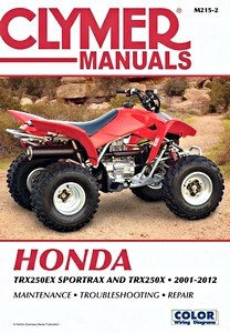 Boek: [M215-2] Honda TRX250EX Sportrax & TRX250X (01-12)