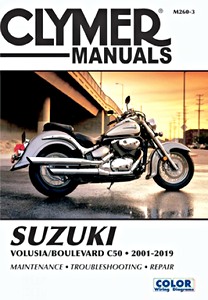 Buch: Suzuki Volusia (2001-2004) / Boulevard C50 (2005-2019) - Clymer Motorcycle Service and Repair Manual