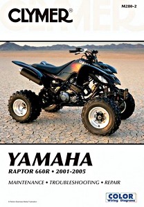 Livre: [M280-2] Yamaha Raptor YFM 660R (2001-2005)