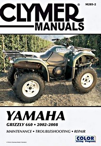 Boek: [M285-2] Yamaha Grizzly 660 ATV (2002-2008)