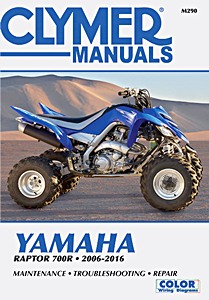 Boek: [M290] Yamaha Raptor YFM 700R (2006-2016)