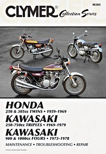 Boek: [M305] Clymer Vintage: Japanese Street Bikes