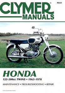 Livre : Honda CA-CB-CD-CL / SL-SS 125 - 200 cc Twins (1965-1978) - Clymer Motorcycle Service and Repair Manual