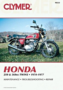Boek: [M323] Honda 250 & 360cc Twins (74-77)