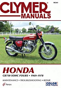 Livre : Honda CB 750 SOHC Fours (1969-1978) - Clymer Motorcycle Service and Repair Manual