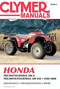Boek: [M346-3] Honda TRX 300/Fourtrax 300/TRX 300FW (88-00)